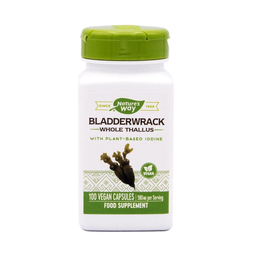 Varech vésiculeux Nature's Way - 100 gélules végétariennes