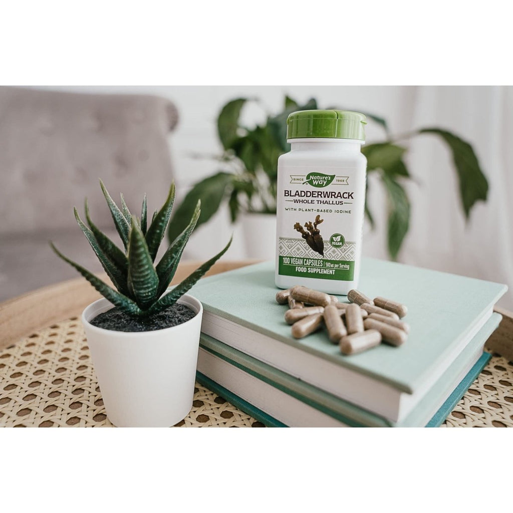 Varech vésiculeux Nature's Way - 100 gélules végétariennes