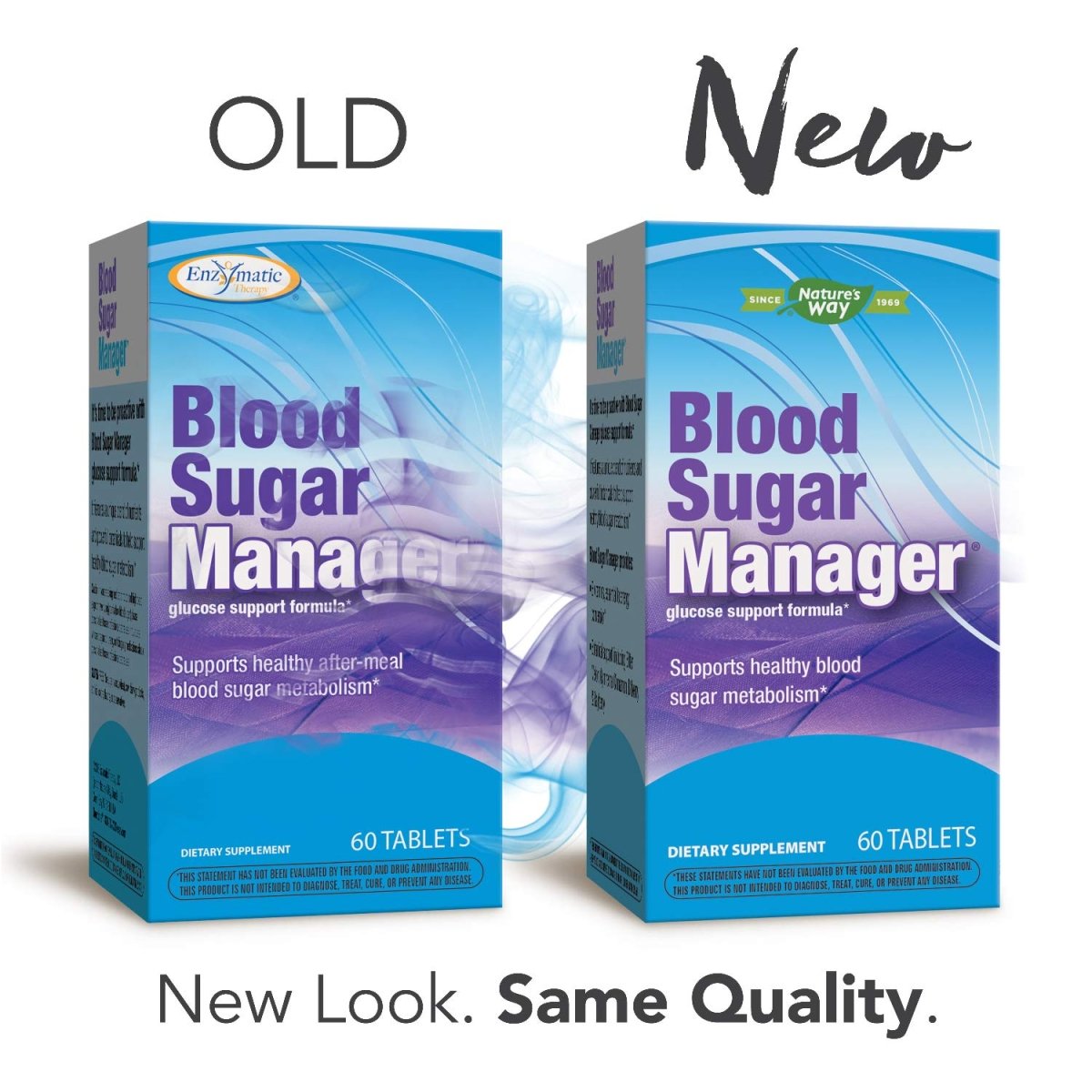 Nature's Way Blood Sugar Manager, formule de soutien du glucose, 60 capsules