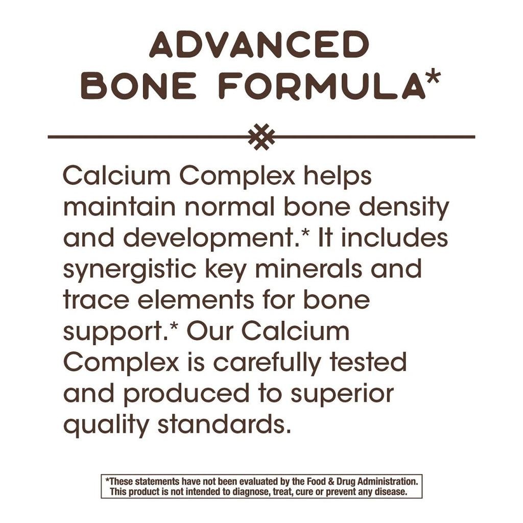 Nature's Way Calcium Complex Advanced Bone Formula