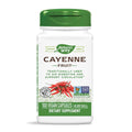 Nature's Way Piment de Cayenne (fruit) - Complément de capsaïcine naturelle pour la santé circulatoire et digestive - 100 gélules végétariennes