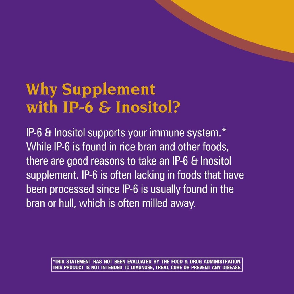 Nature's Way Cell Fort IP-6 & Inositol supports natural killer-cell activity, 120 Vcaps