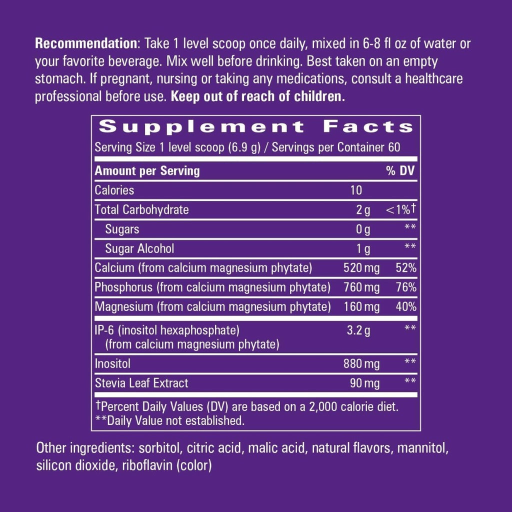 Nature's Way Cell Fort® IP-6 & Inositol Ultra-Strength™ Poudre Saveur Agrumes - 413,9 g