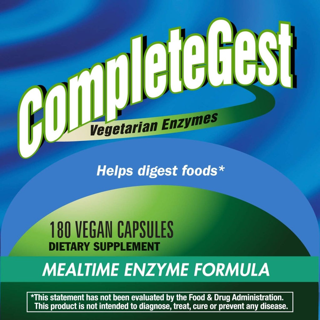 Nature's Way CompleteGest Enzymes végétaliennes, 180 gélules