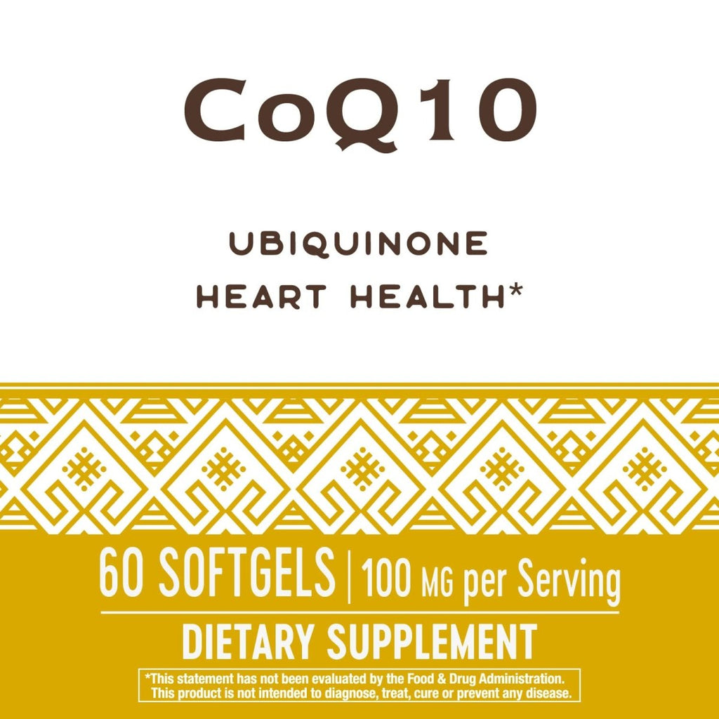 Nature's Way CoQ10, Ubiquinone, Heart Health, 60 Softgels