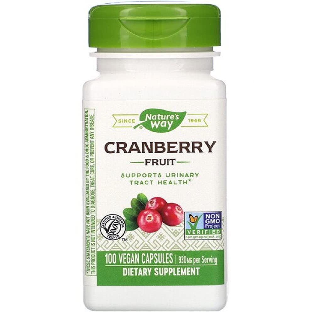 Nature's Way Canneberge, 465 mg, 100 Gélules
