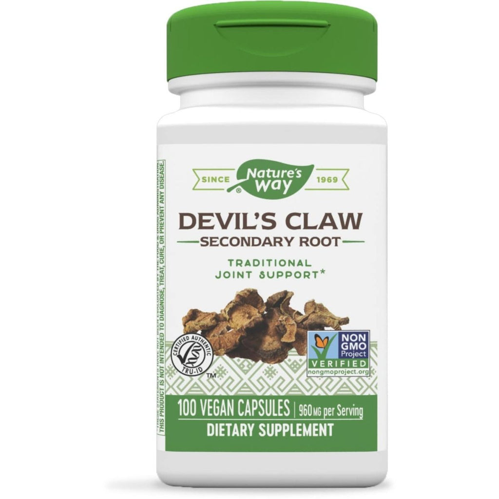 Griffe du Diable de Nature's Way Racine Secondaire 480 mg 100 gélules végétales