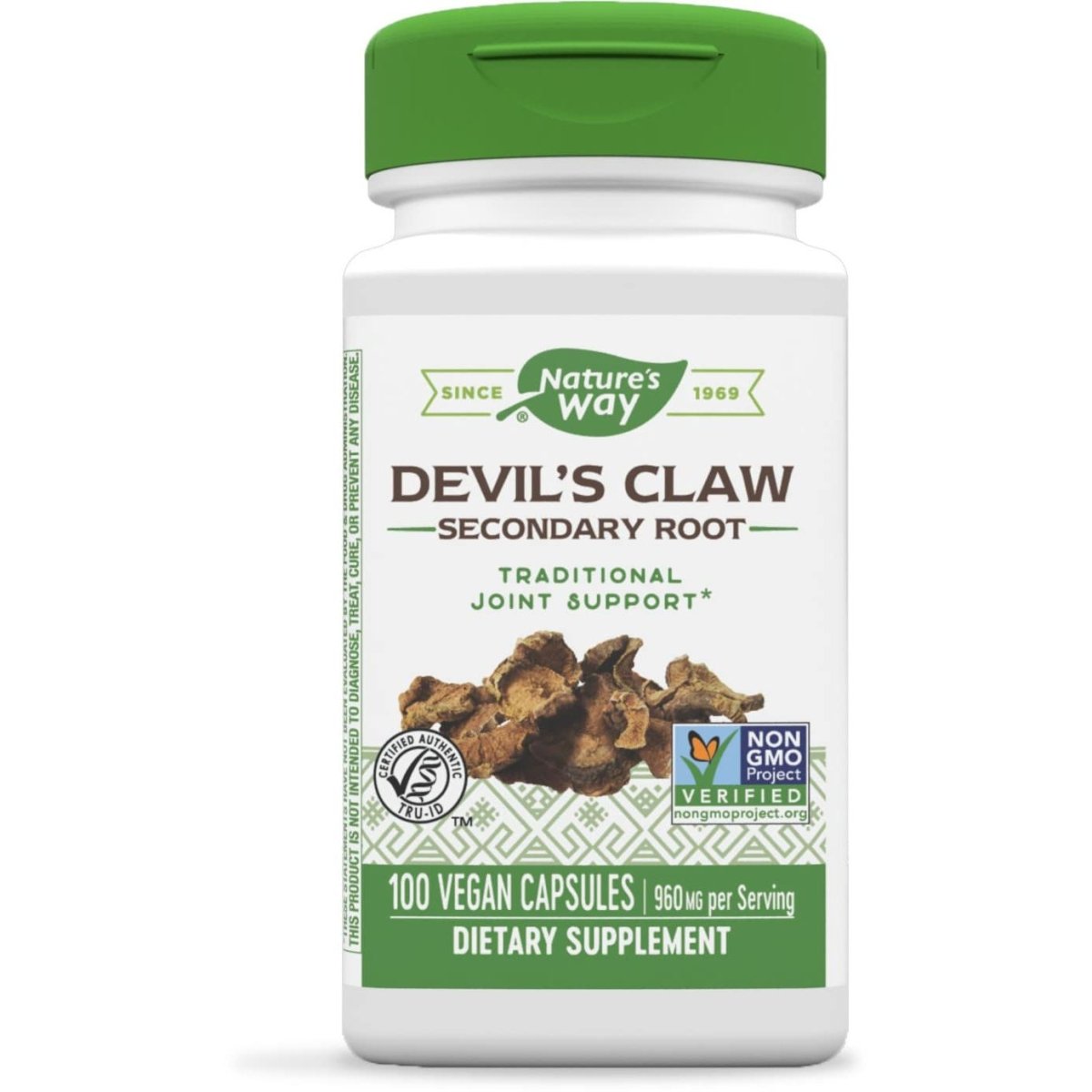 Griffe du Diable de Nature's Way Racine Secondaire 480 mg 100 gélules végétales