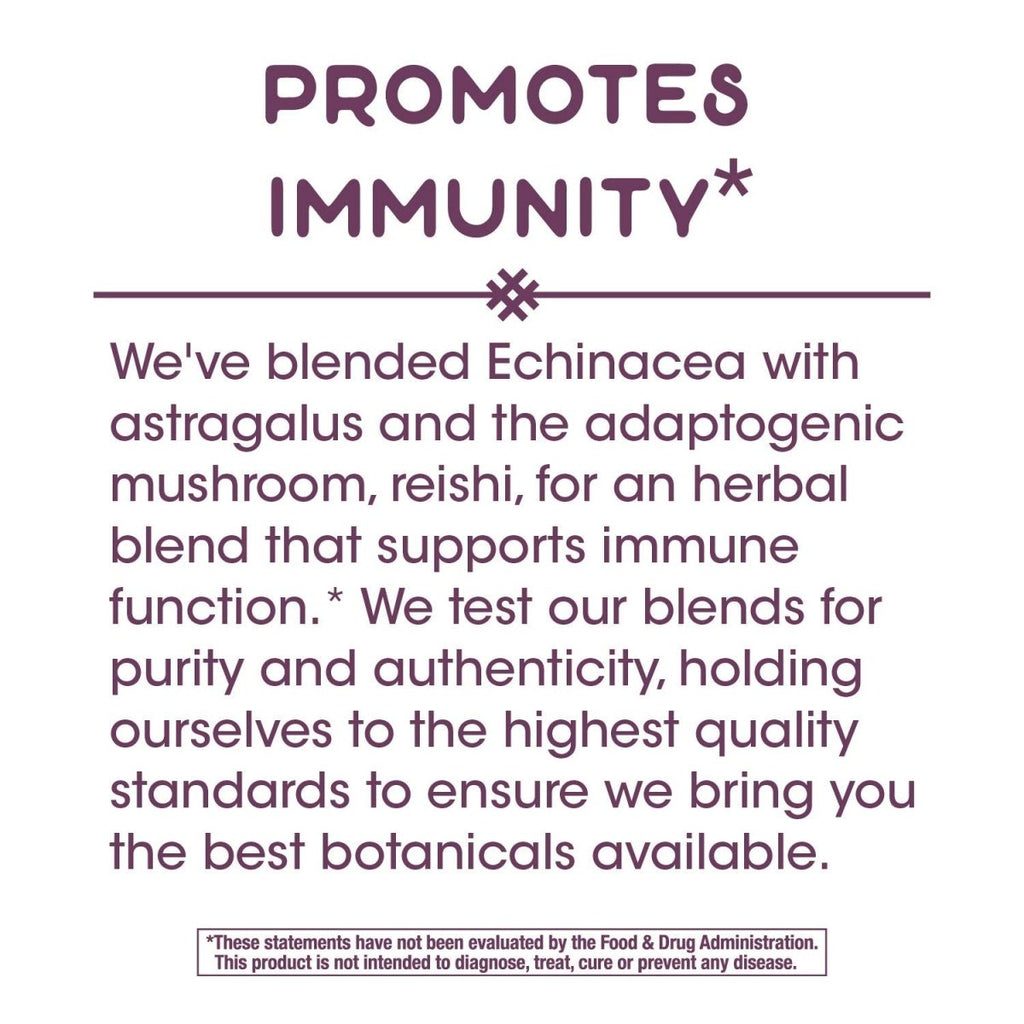 Nature's Way Échinacée Astragale & Reishi, Soutien Immunitaire, 100 Gélules