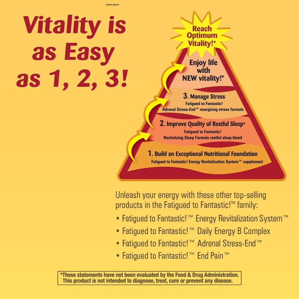 Nature's Way Fatigued to Fantastic! Formule de sommeil revitalisante - 90 gélules