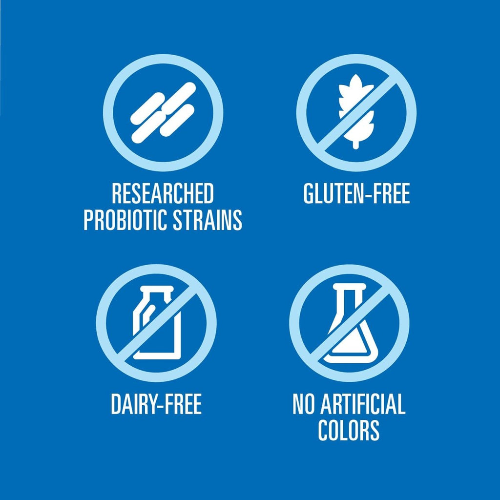 Nature's Way Fortify Optima Probiotiques quotidiens 50 milliards, 50 milliards de cultures vivantes, 6 souches probiotiques, soutient la santé digestive et immunitaire, 30 gélules