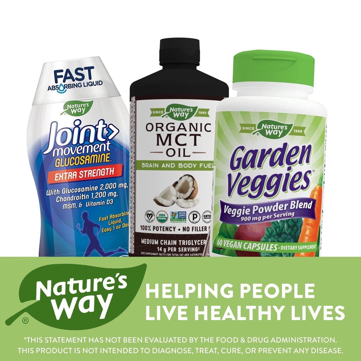Nature's Way Garden Veggies - Mélange de légumes riches en nutriments en capsules pratiques - 60 capsules