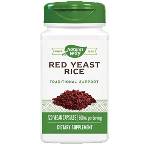 Nature's Way HeartSure Red Yeast Rice 600 mg Twice Daily, 120 VCaps