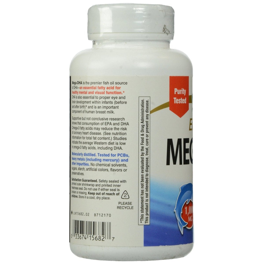 Nature's Way Mega-DHA Gélules, 1000 mg, 60 unités