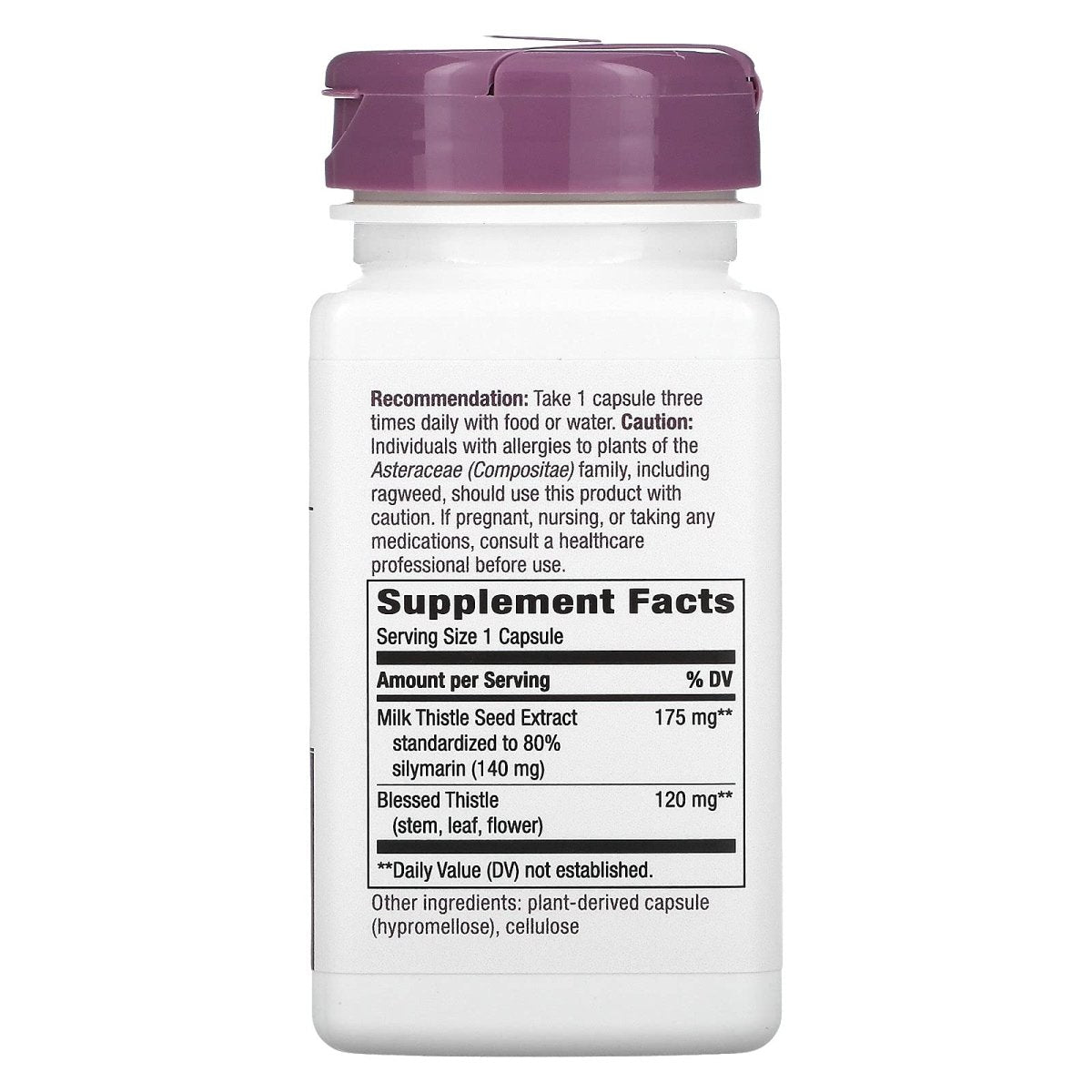 Nature's Way Chardon Marie, 60 Capsules Véganes