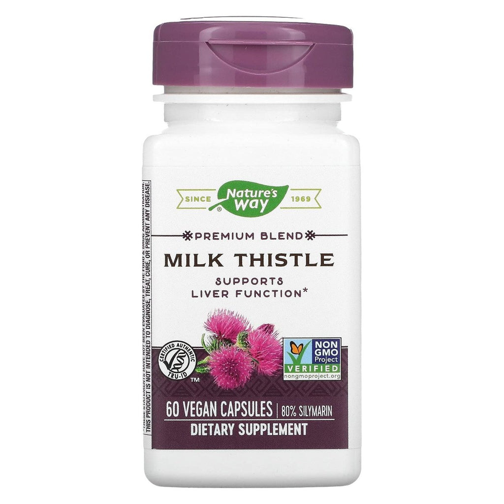 Nature's Way Chardon Marie, 60 Capsules Véganes