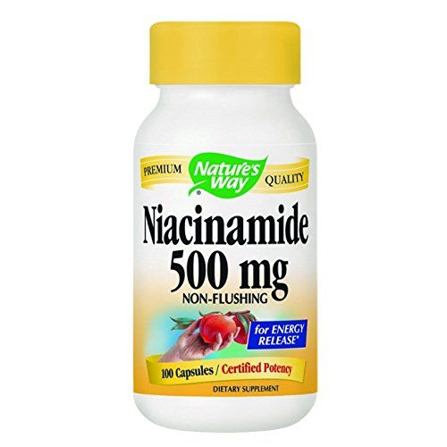 Nature's Way, Niacinamide, 500 mg, 100 gélules