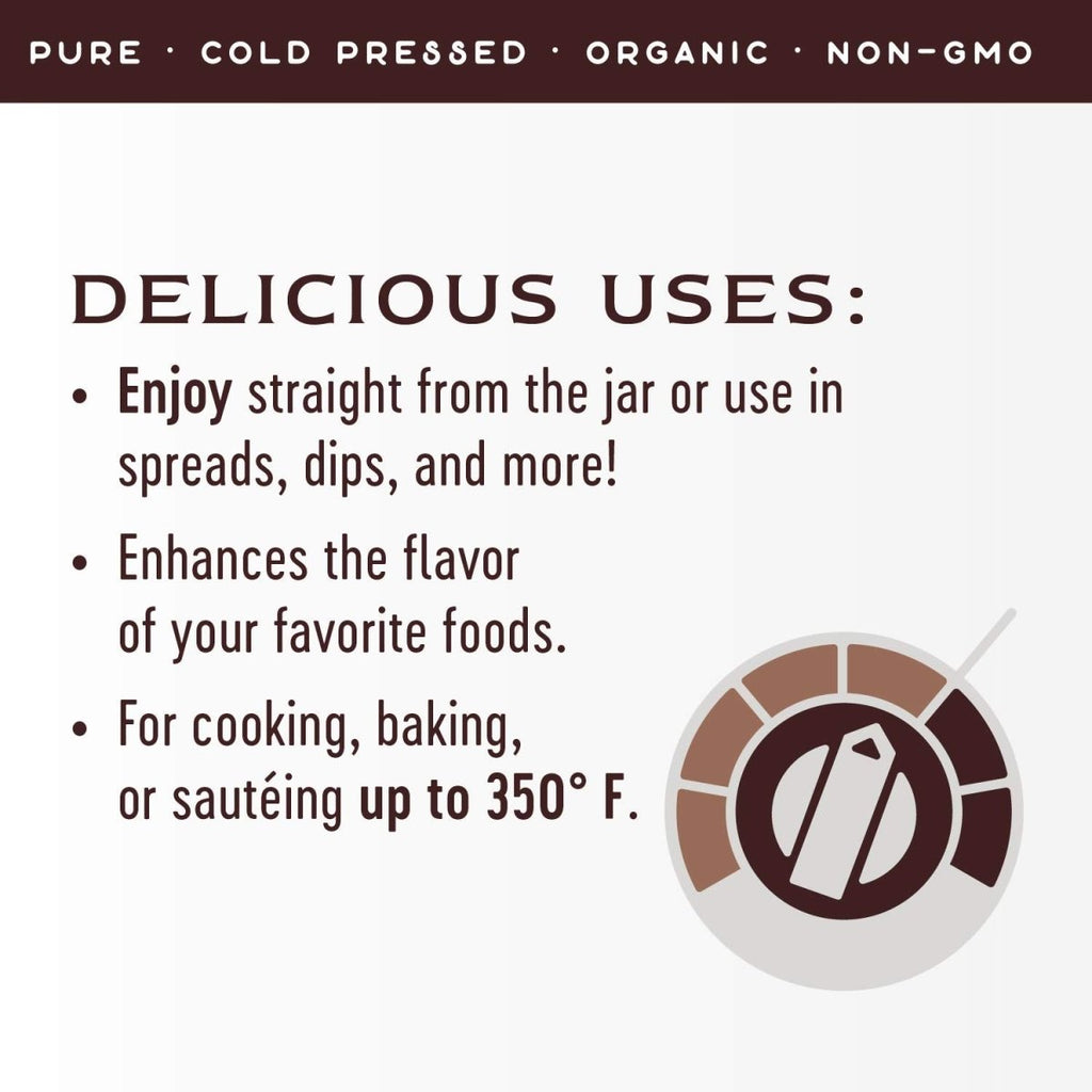 Nature's Way Organic Extra Virgin Coconut Oil, Pure & Unrefined, Cold-Pressed, USDA Organic