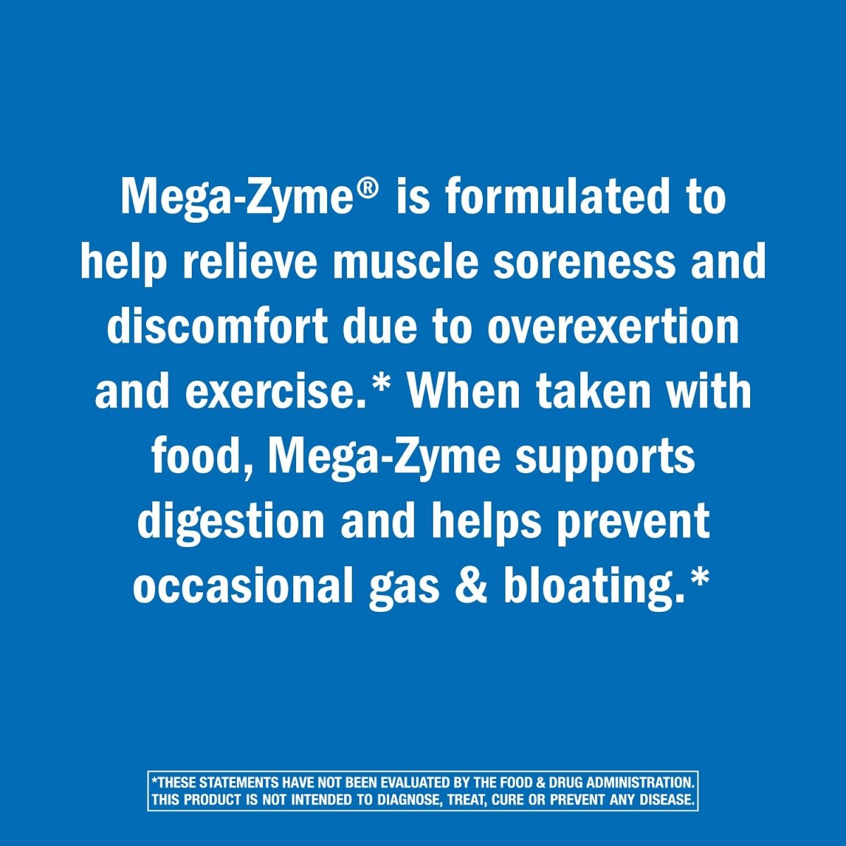 Nature's Way Pancreatic & Systemic Enzymes (Formerly Mega-Zyme), Relieves Occasional Muscle Soreness and Discomfort, Pancreatic Enzymes, Digestive Support, 100 Tablets