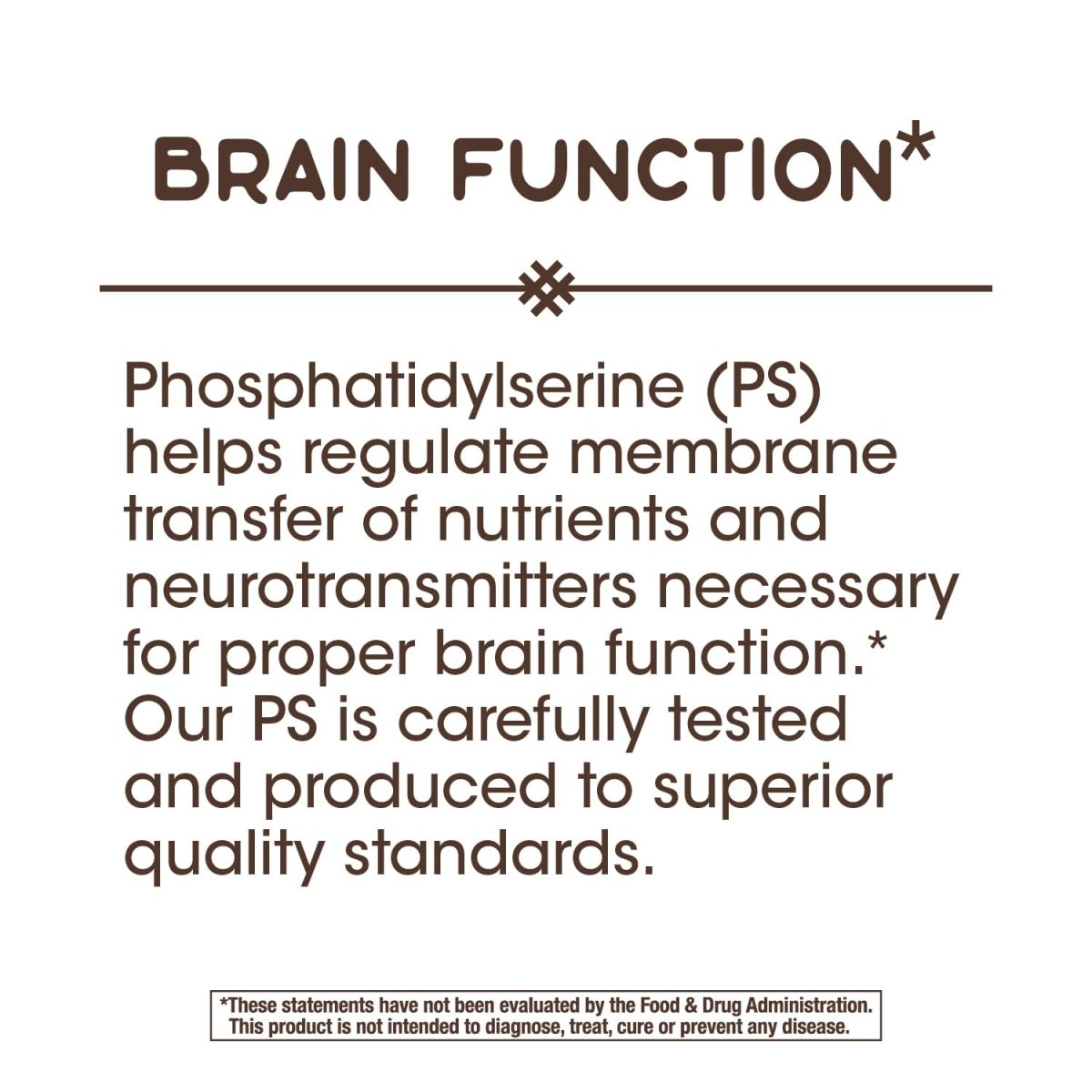 Nature's Way Phosphatidylserine, Supports Brain Function, 60 Softgels