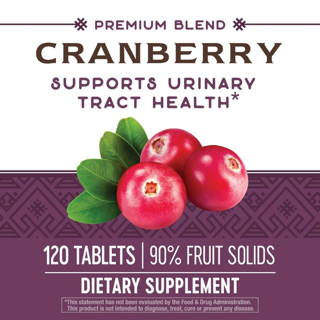 Nature's Way Premium Blend Canneberge 90 % Extrait de fruits 120 gélules