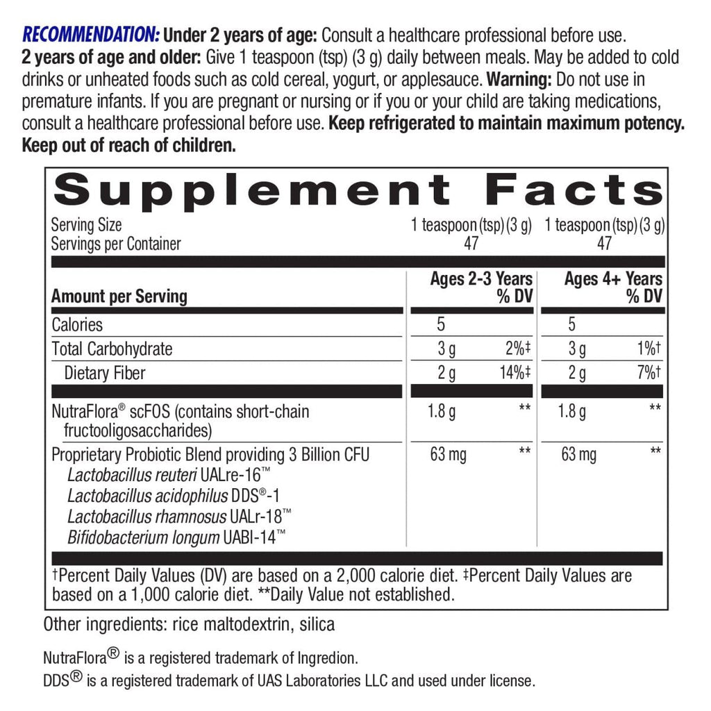 Primadophilus Reuteri Probiotique de Nature's Way, soutient la santé digestive et immunitaire, 3 milliards de cultures vivantes, 141 g.