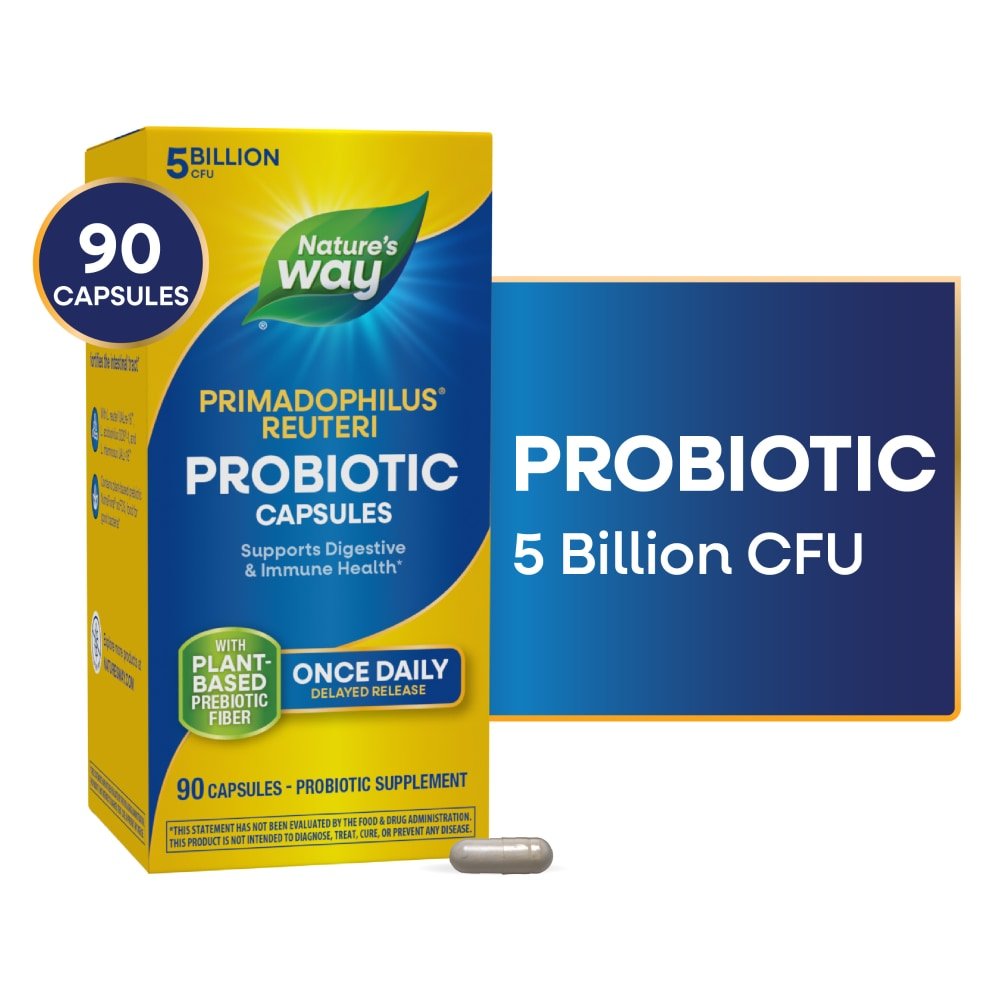 Primadophilus Reuteri Probiotiques 90 gélules de Nature's Way