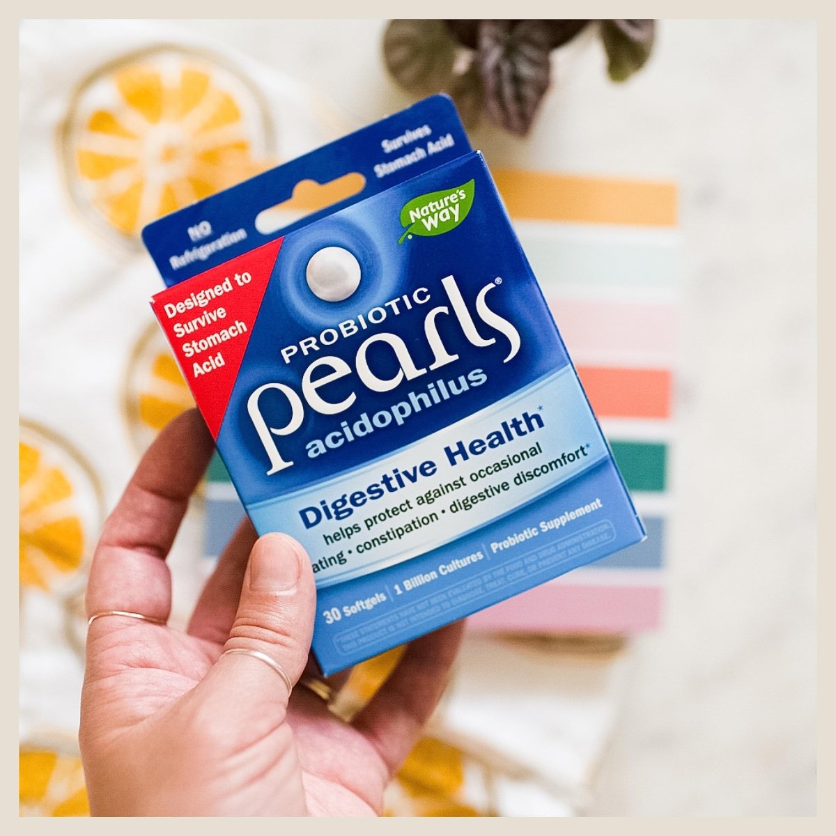 Nature's Way Probiotic Pearls Acidophilus, Digestive and Immune Health Support for Women and Men, Protects Against Occasional Constipation and Bloating, 90 Softgels