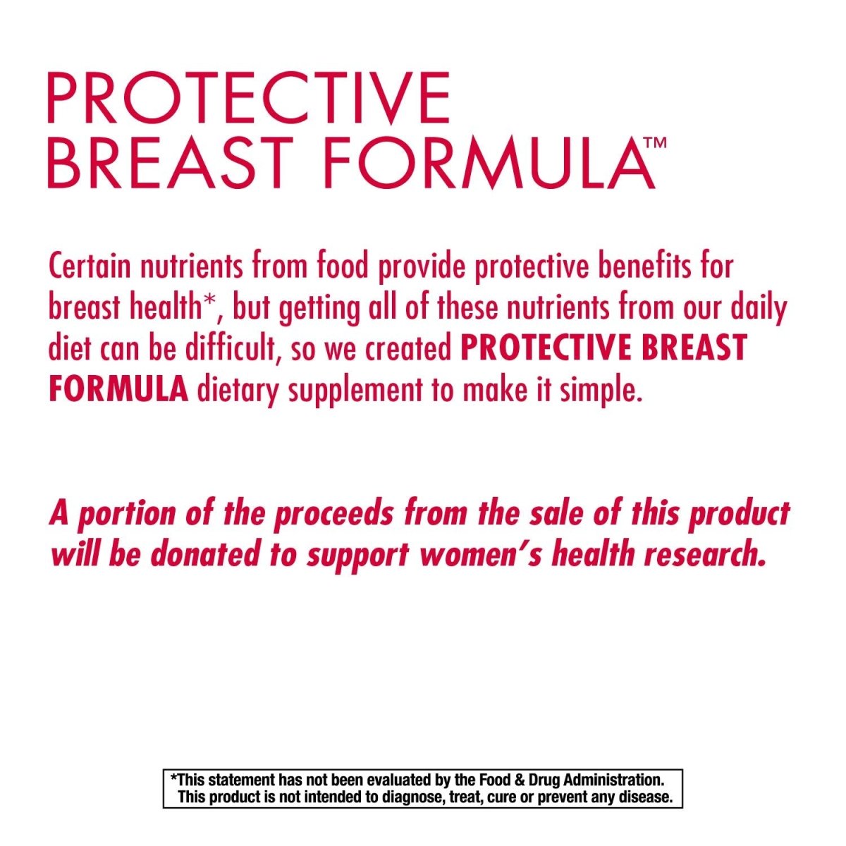 Formule protectrice du sein de Nature's Way