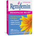 Nature's Way Remifemin, Menopause Relief, Reduces Hot Flashes and Menopause Symptoms, Estrogen-Free, 120 Tablets