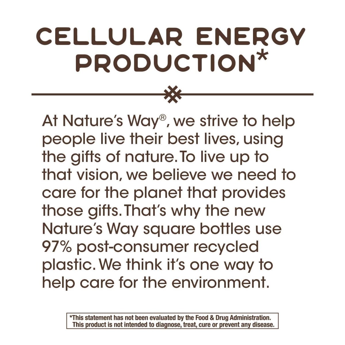 Nature's Way Riboflavin Vitamin B2 Supports Cellular Energy 30 Tablets