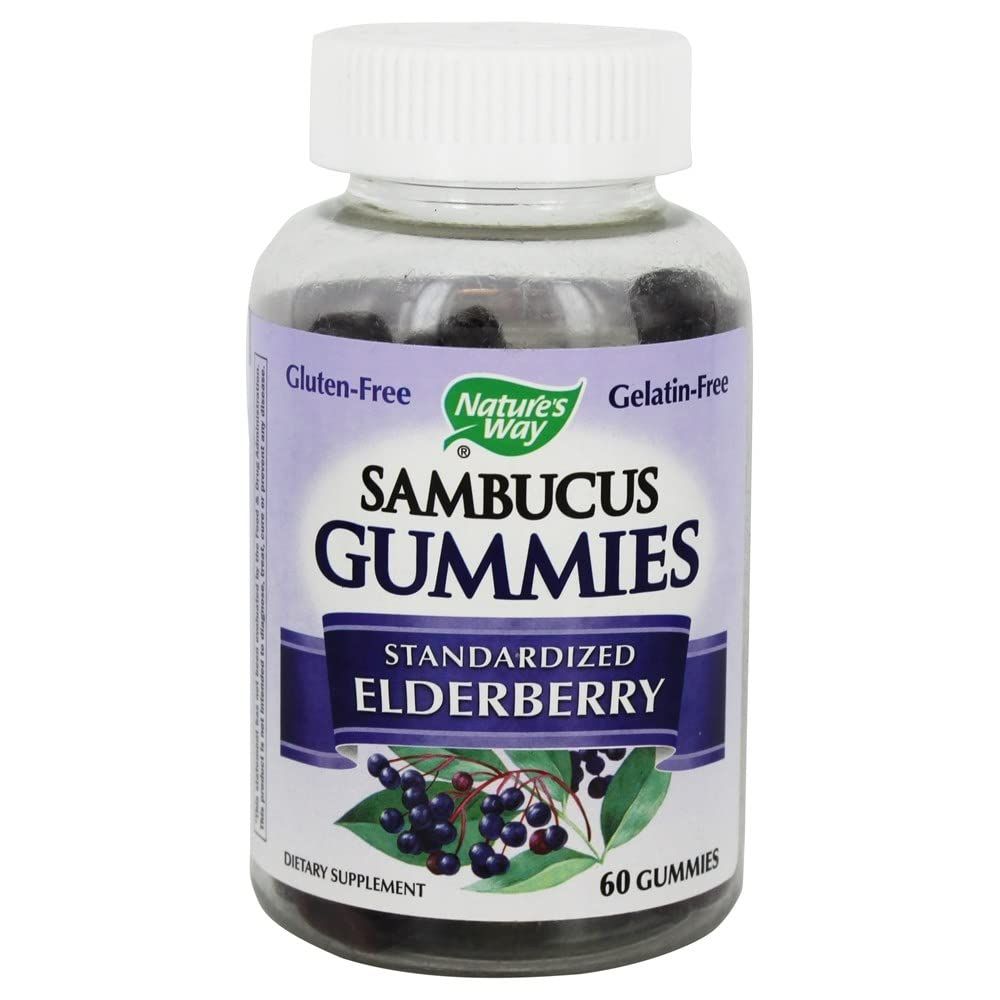 Nature's Way Gommes Sambucus - 60 unités