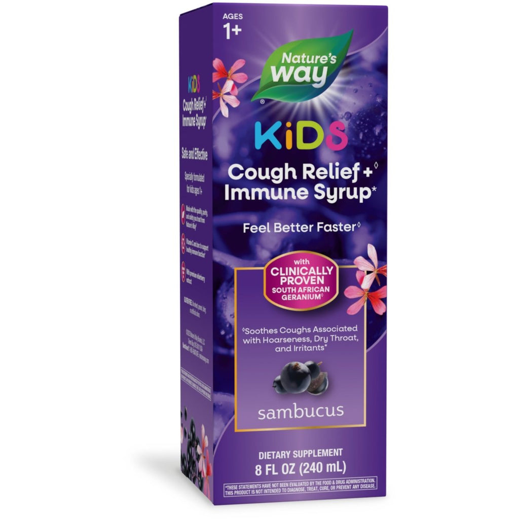 Nature's Way - Sirop Sambucus Soulagement Enfants - 4 fl. oz.