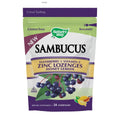 Pastilles de zinc Sambucus de Nature's Way avec sureau et vitamine C, saveur miel-citron, 24 pastilles