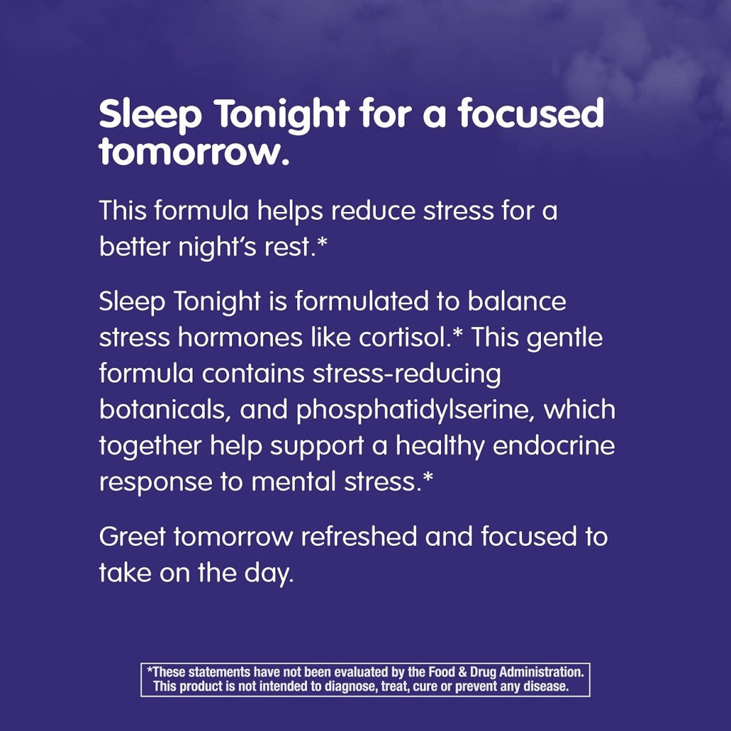 Nature's Way Sleep Tonight - Formule anti-stress - 28 comprimés