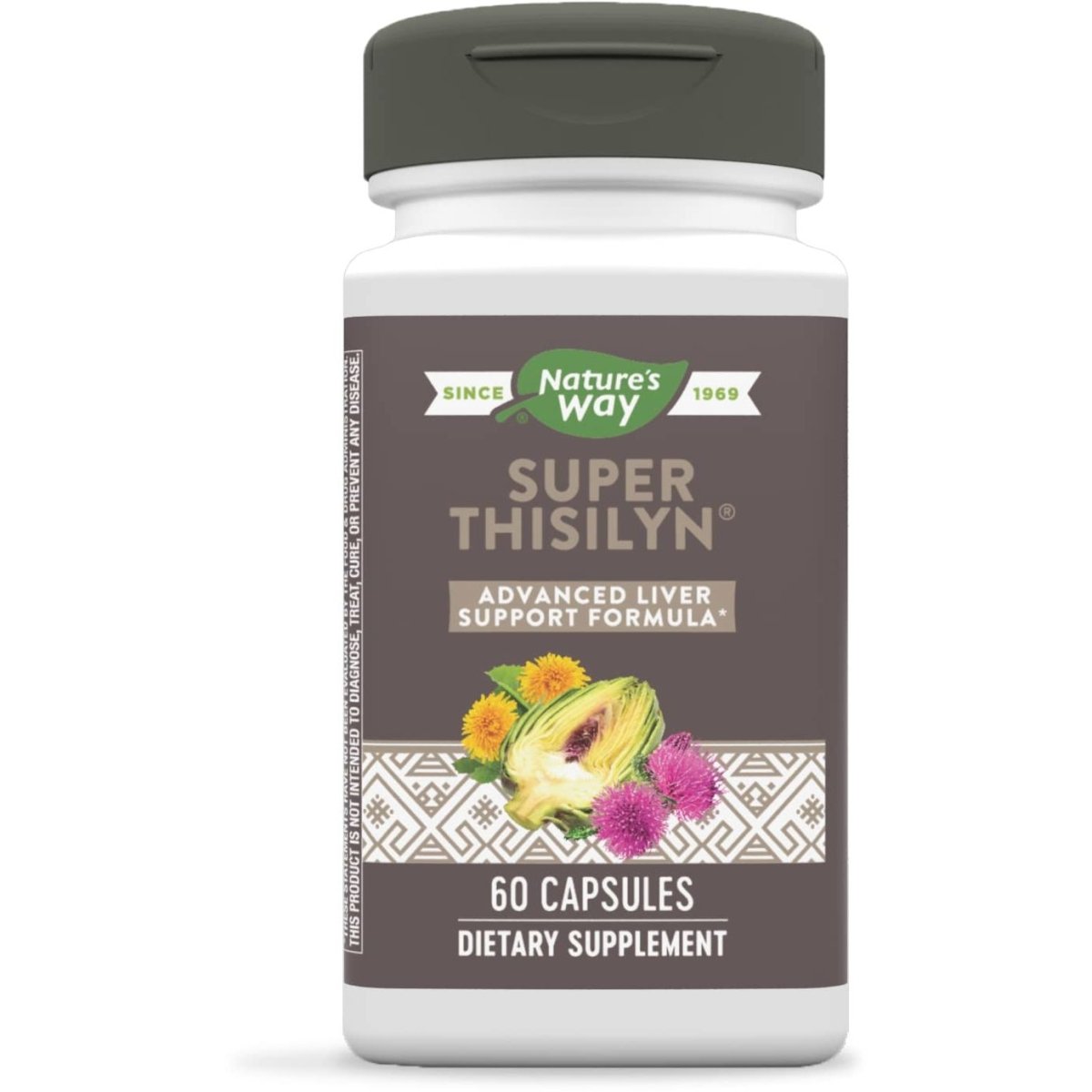 Nature's Way Super Thisilyn, formule avancée de soutien hépatique, soutien de la fonction hépatique, 60 capsules