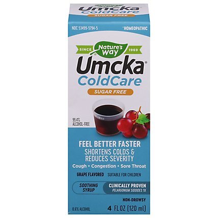 Nature's Way Umcka ColdCare Kids Sirop au goût de cerise 4oz