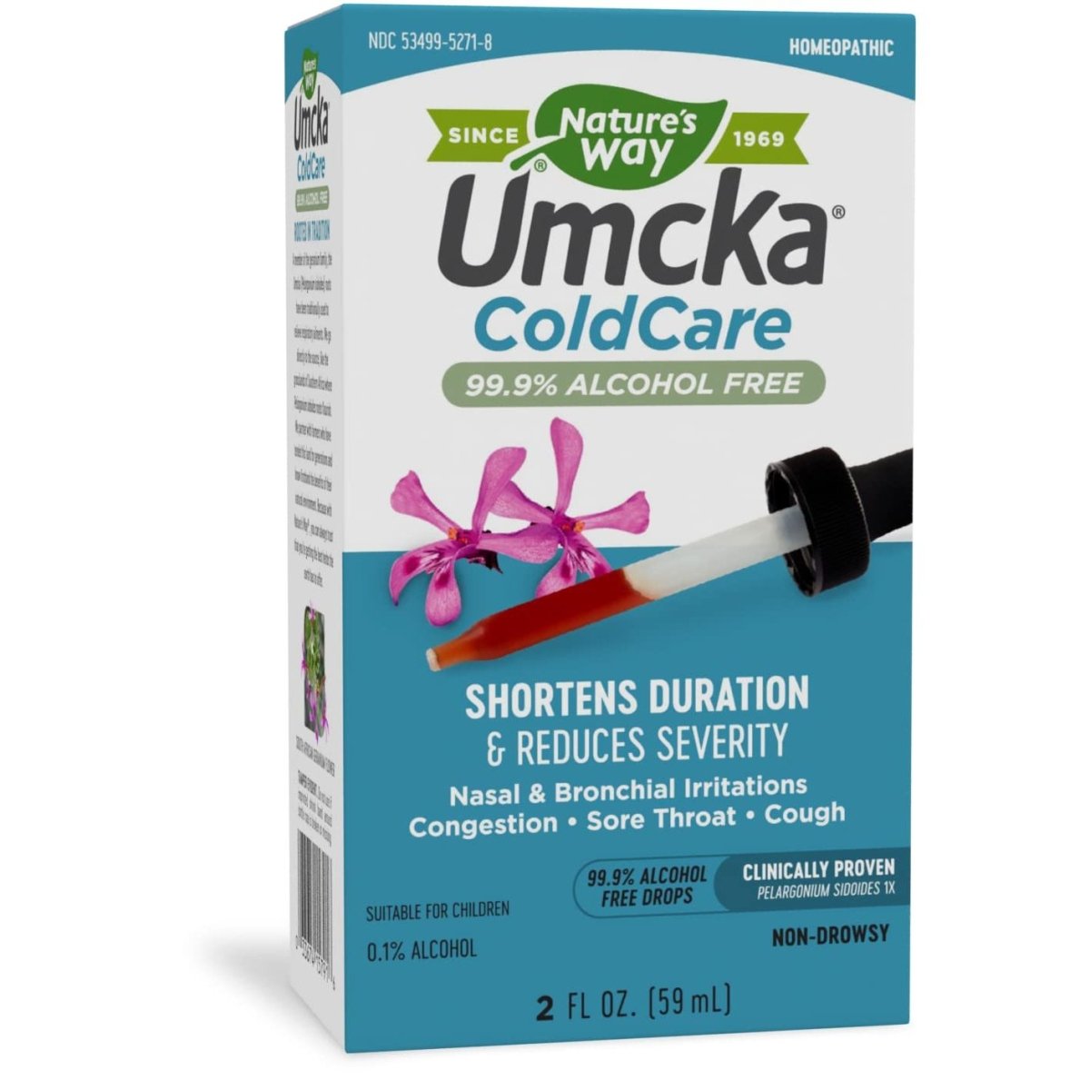 Nature's Way Umcka ColdCare Gouttes Originales Sans Alcool, 2 fl oz