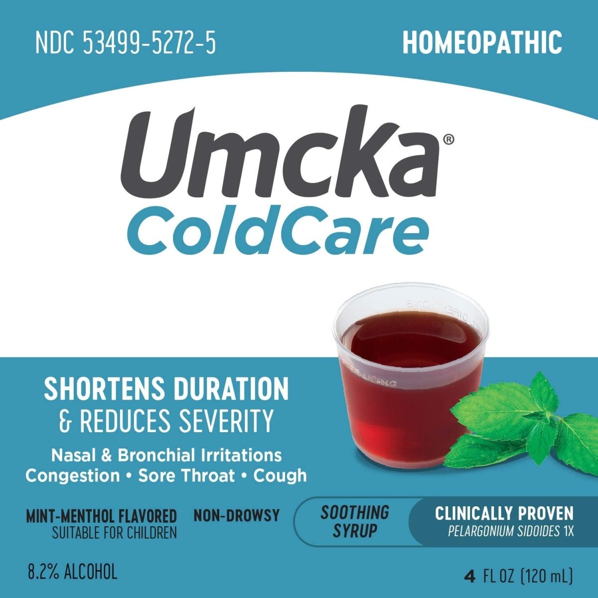 Nature's Way Umcka ColdCare Sirop - 120 ml