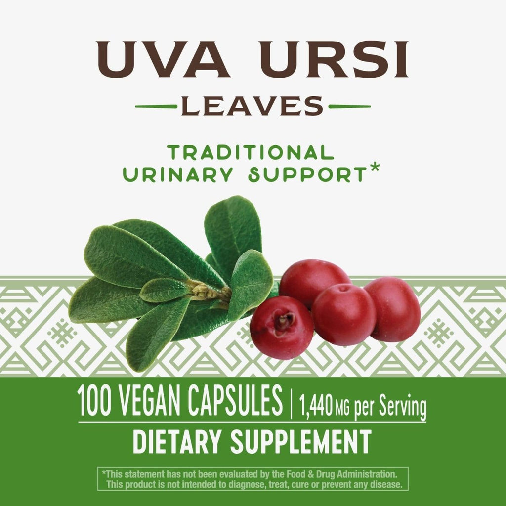 Nature's Way Uva Ursi 1440 mg 100 Capsules