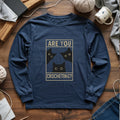 T-shirt à manches longues Are U Crocheting