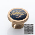 Poignées de porte en céramique bleu marine Poignées de meubles antiques européennes Boutons de tiroir Poignées de meubles de cuisine Poignée de porte d'entrée avec levier de porte pour portes à droite et à gauche