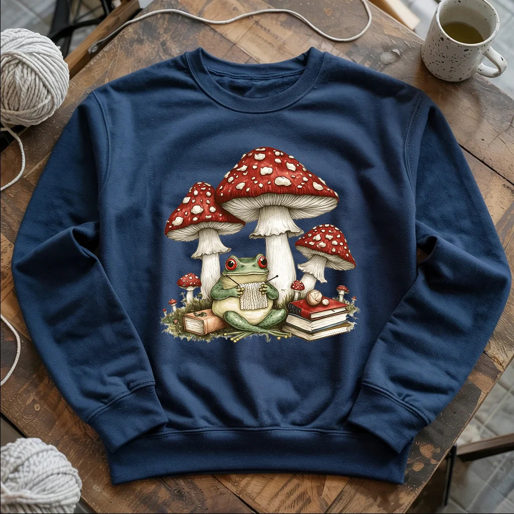 Sweat-shirt Grenouille Tricot