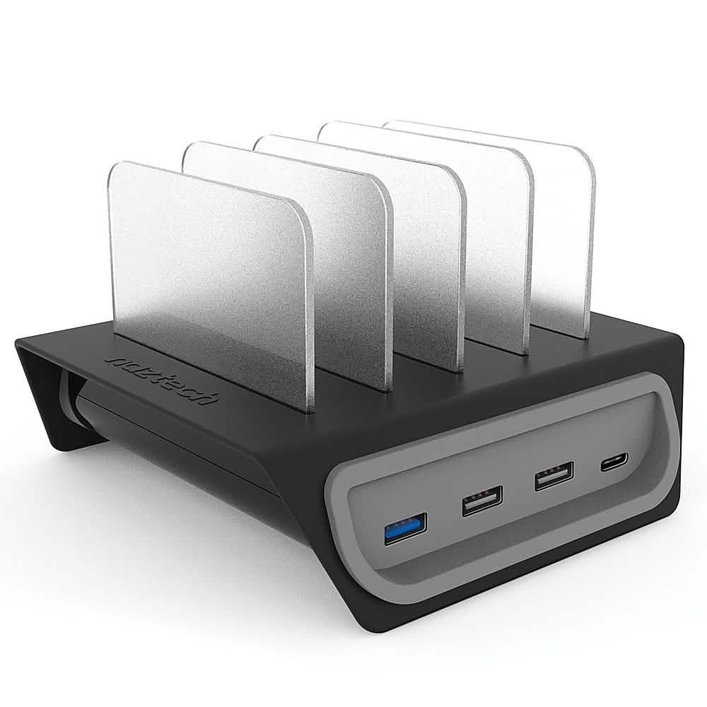 Naztech - Concentrateur d'alimentation à chargement rapide adaptatif Power Hub4