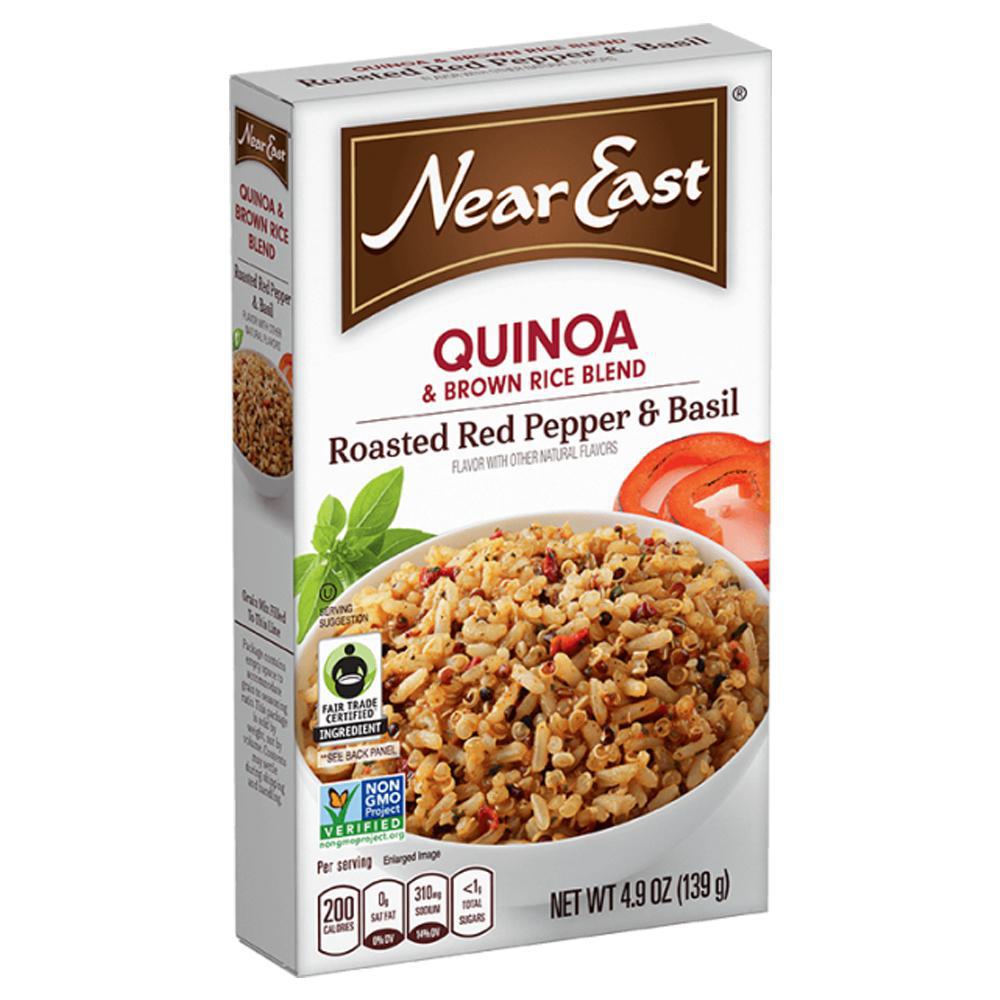 Near East Foods - Mélange quinoa et riz brun 'Poivron rouge rôti et basilic' (127 g)