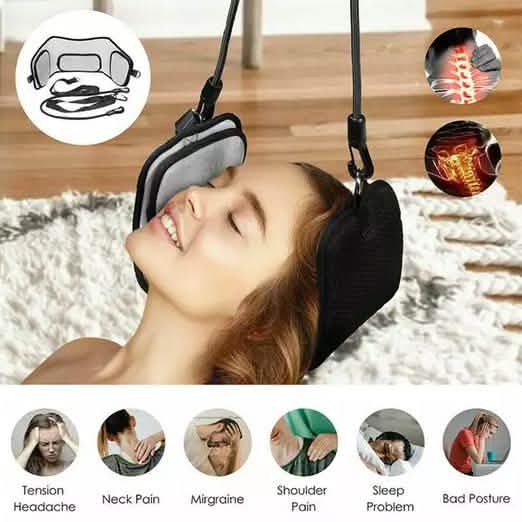 Hamac de cou portable pour étirement cervical