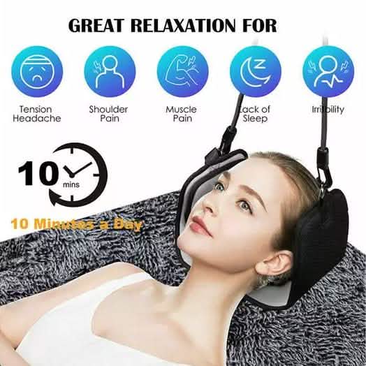 Hamac de cou portable pour étirement cervical