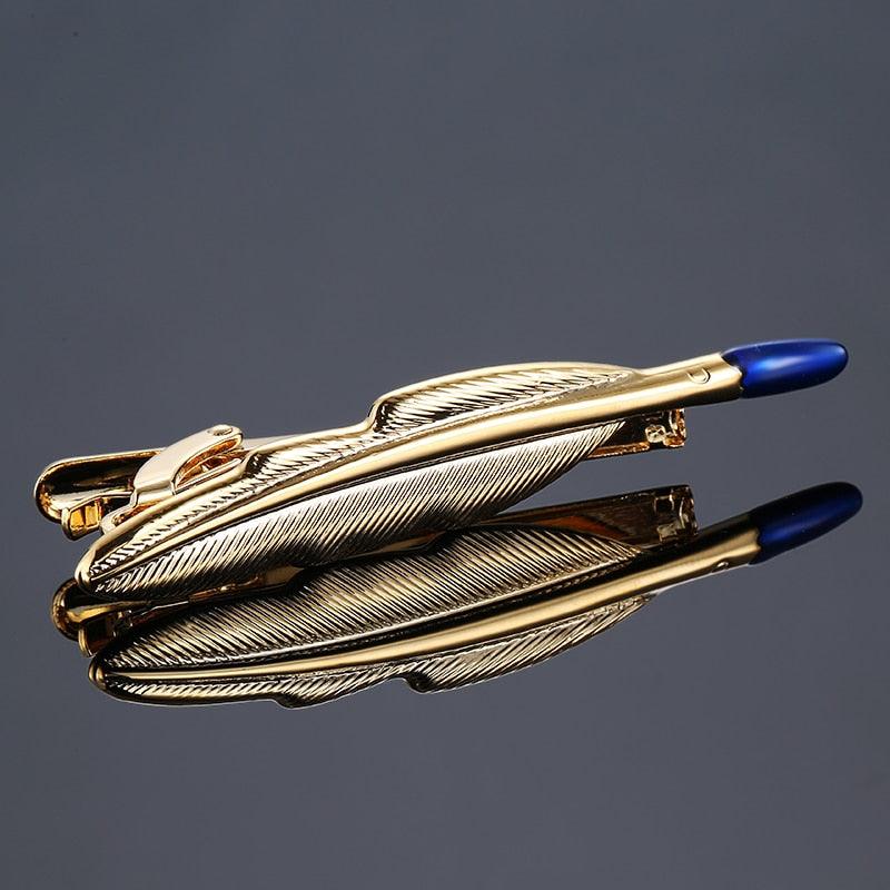 Pince à Cravate Barrette à Plumes Moustache Pince à Cravate Qualité Homme Unique Pince à Cravate Ciseaux Lunettes Épingle à Cravate Beaux Motifs Pince à Cravate Pince à Cravate Homme Luxe Vintage Pince à Cravate