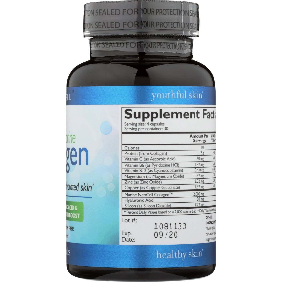 Neocell Fish Collagen Plus - 120 Capsules for Skin and Joint