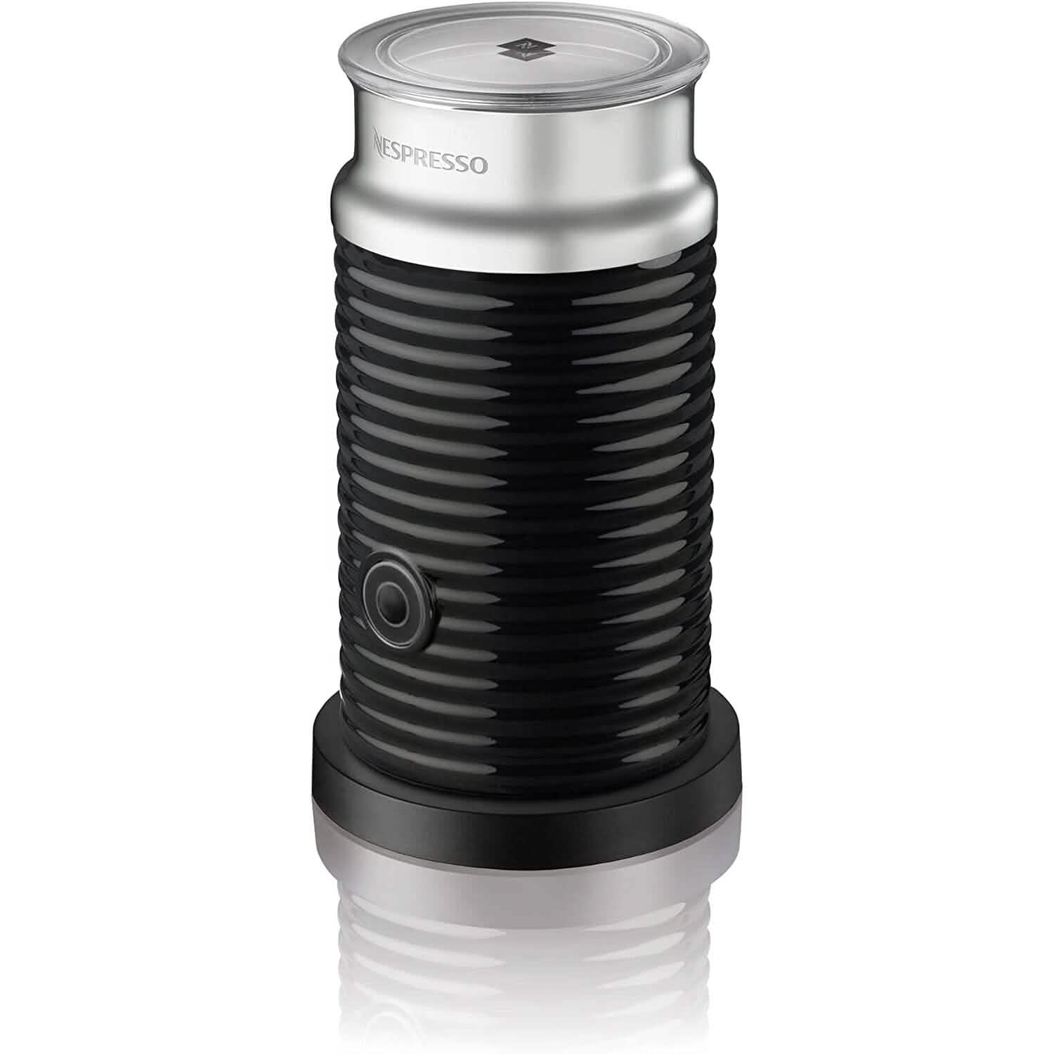 Nespresso Aeroccino3 Mousseur à lait, Taille unique, Noir